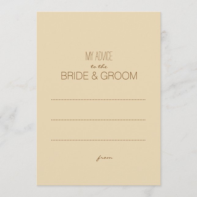 Beige Rustic, mitt råd till par-Märkrn (Framsida)