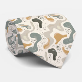 Beige & Sage Grönt Simple Boho Slips