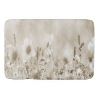 Beige Shaded Vild Flowers