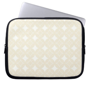 Beige shippo mönster laptop fodral