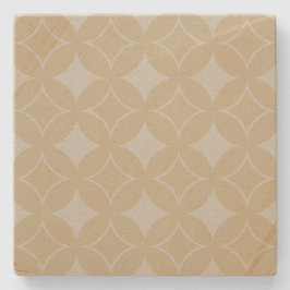 Beige shippo mönster stenunderlägg