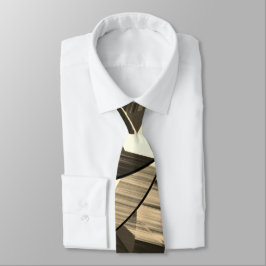 Beige slår upp en brun, förbryllad bild slips