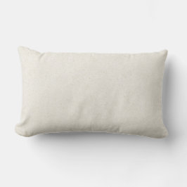 Beige Solid Pillow Lumbarkudde