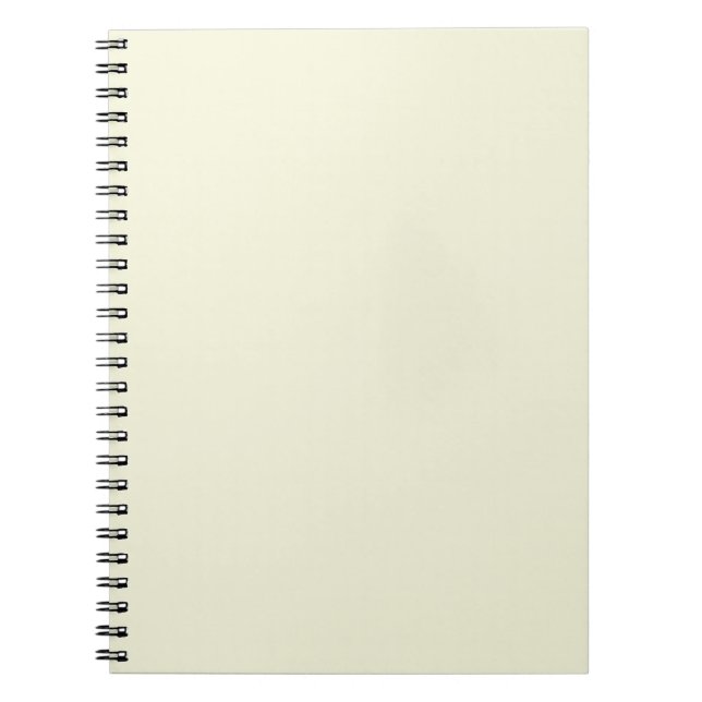 Beige Spiralanteckningsbok Anteckningsbok Med Spiral (Framsidan)