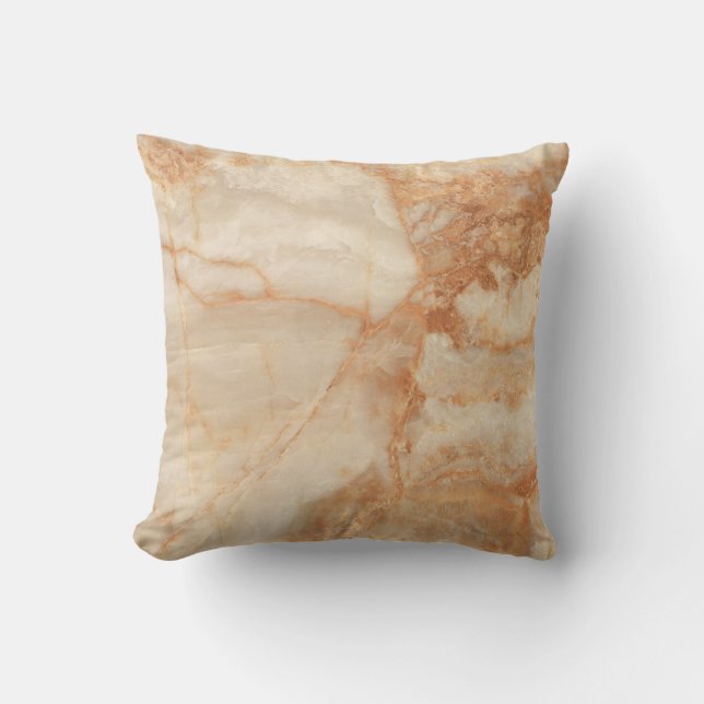 Beige stentryktur kudde (Framsida)