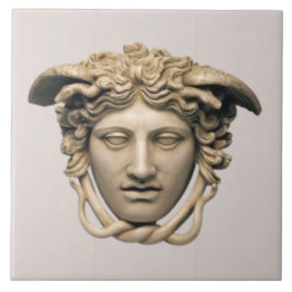 Beige Stone Medusa Kakelplatta