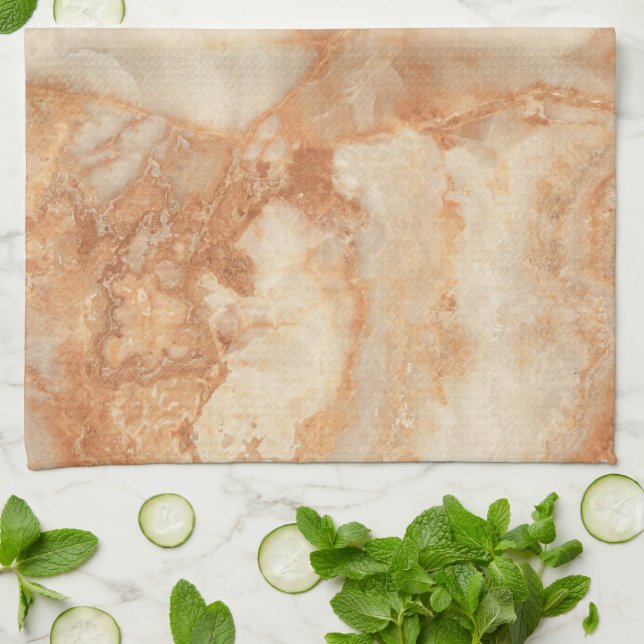 Beige stone struktur kökshandduk (Vikta)
