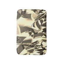 Beige streaks på en brun, förbryllad bild