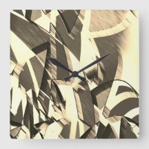 Beige streaks på en brun, förbryllad bild