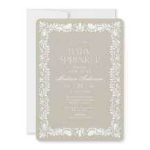 Beige Talavera-plattor Spansk Fiesta Babyströssel