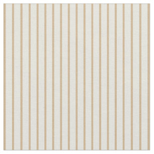 Beige & Tan Stripe/LUND Mönster Tyg