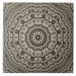 Beige Taupe Decorative Ceramic Tile Kakelplatta