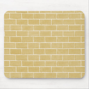 beige tegelstenbakgrund musmatta