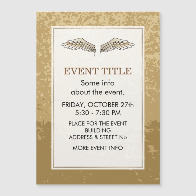 Beige vingar (Framsida)