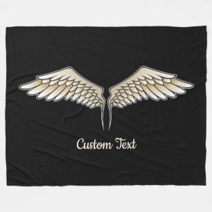 Beige Vingar Fleece Blanket