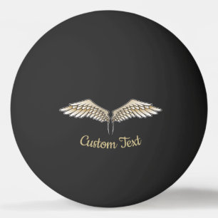 Beige Vingar Ping Pong Boll