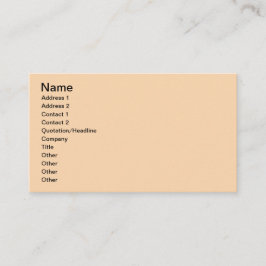 Beige Visitkort