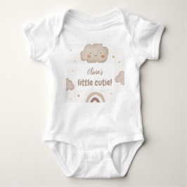 Beige Watercolor Baby Shower T Shirt