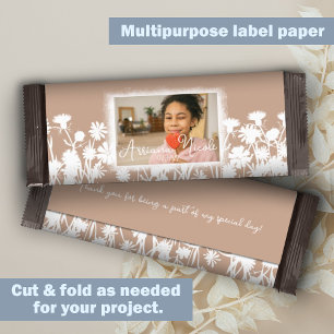 Beige White Bat mitzvah Anpassningsbar Candy Pub W
