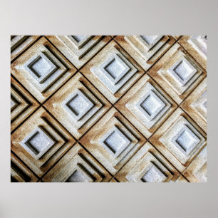 Beige yta poster