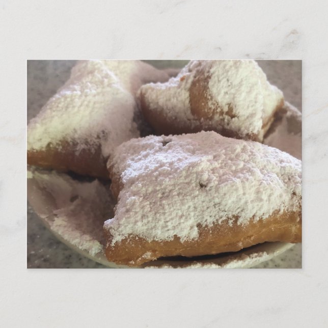 Beignets (New Orleans, LA) Vykort (Framsida)