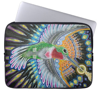Beija Flor ("blommaKisser") Hummingbirdmålning Laptop Fodral