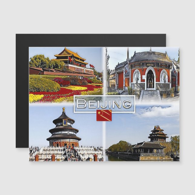 Beijin - China - Mosaic - (Fram/baksida)