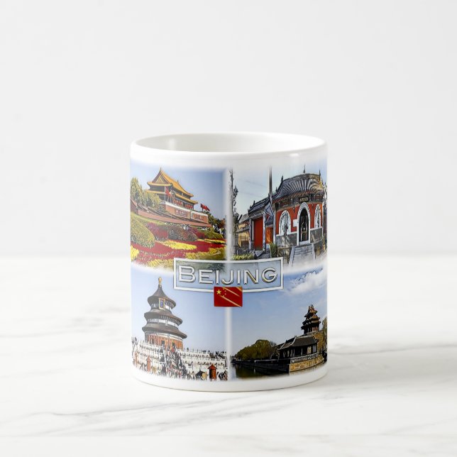 Beijin - China - Mosaic - Kaffemugg (Center)