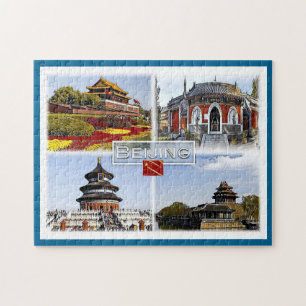 Beijin - China - Mosaic - Pussel
