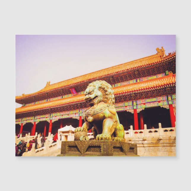 Beijing Forbidden City, GuGong china (Framsida)