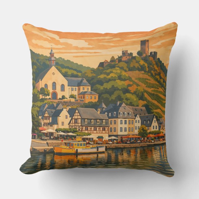 Beilstein Vintage Resemålkonst Kudde (Framsida)