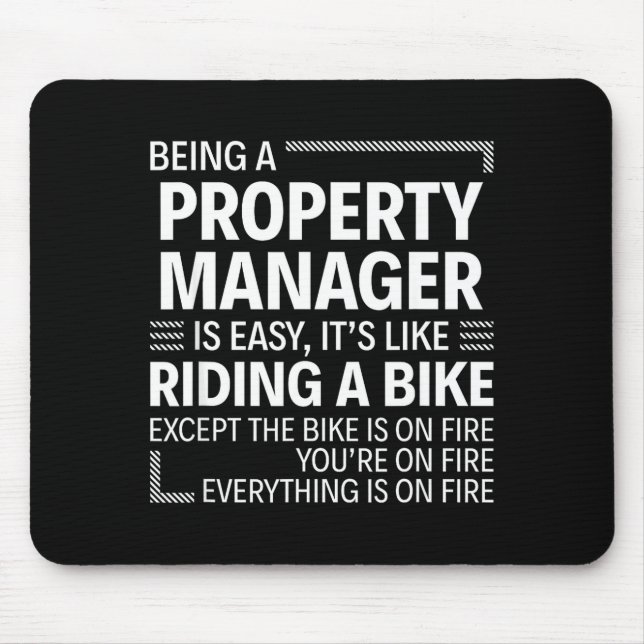 Being A Property Manager Is Easy It's Like Riding  Musmatta (Framsidan)