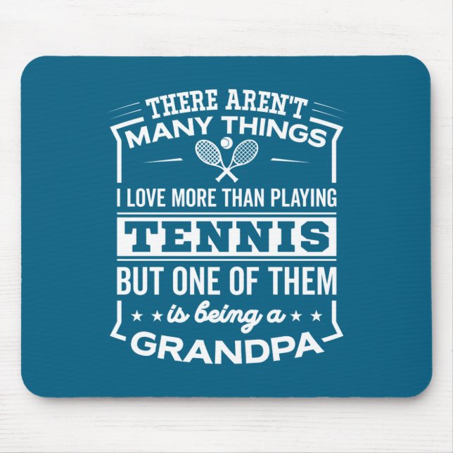 Being A Tennis Grandpa Funny Old Man  Musmatta (Framsidan)