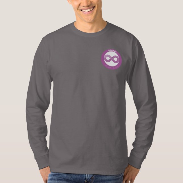Being Agile vs Doing Agile T Shirt (Framsida)