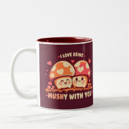 Being MUSHy with you Två-Tonad Mugg