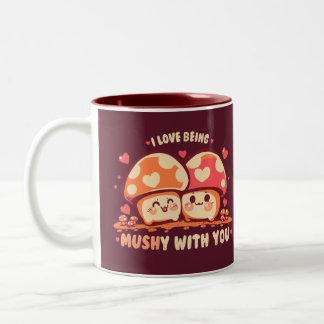 Being MUSHy with you Två-Tonad Mugg
