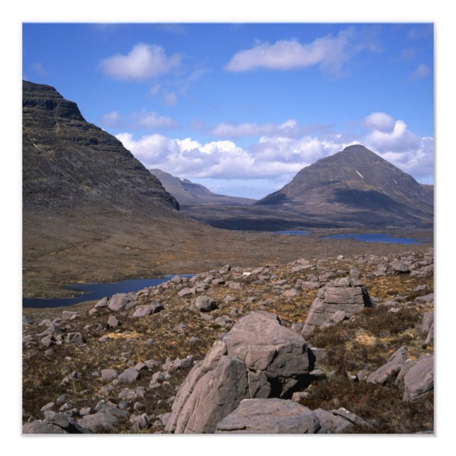 Beinn an Eionn Scotland Fototryck (Framsidan)