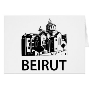 Beirut Hälsningskort