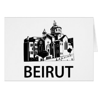Beirut Hälsningskort