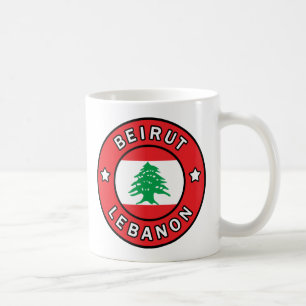Beirut Libanon Kaffemugg