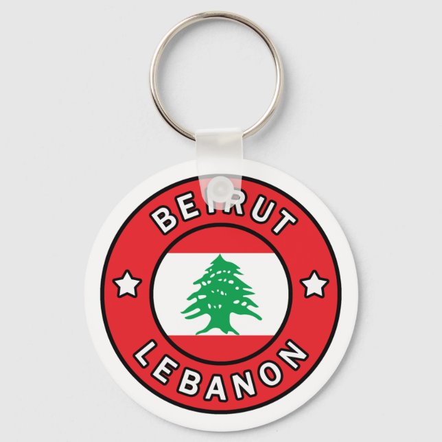Beirut Libanon Nyckelring (Framsida)