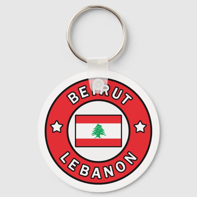 Beirut Libanon Nyckelring (Framsida)