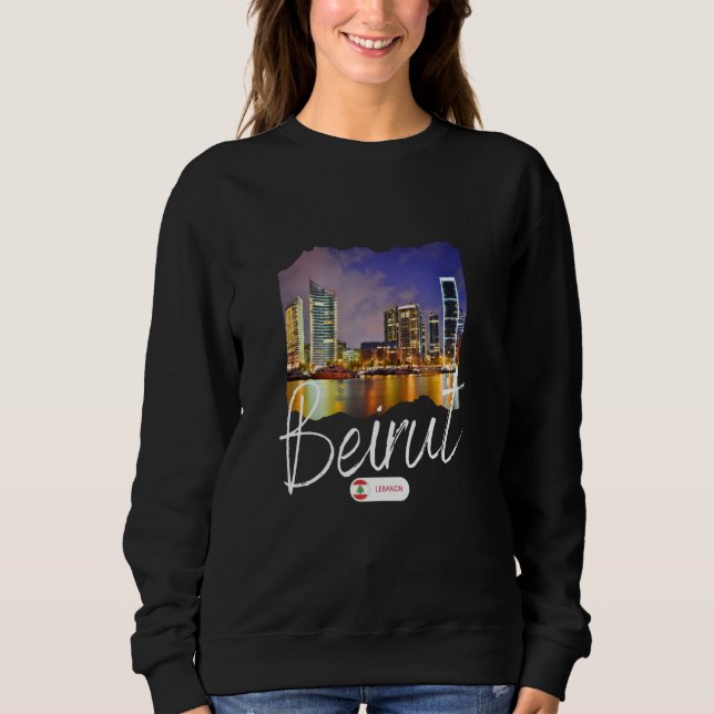 Beirut Libanon Souvenir Beirut T Shirt (Framsida)