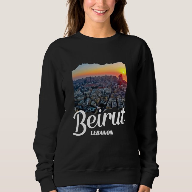 Beirut Libanon Souvenir Beirut T Shirt (Framsida)