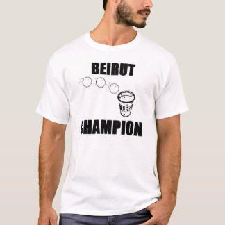 Beirut mästare tee shirt