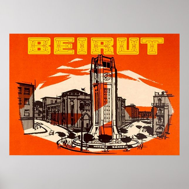 BEIRUT POSTER (Framsidan)