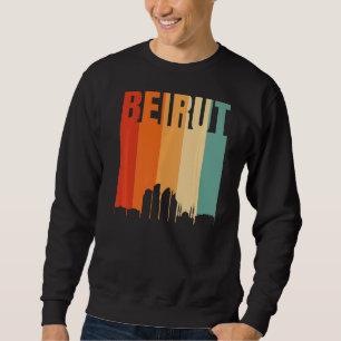 Beirut Skyline Lång Ärmad Tröja