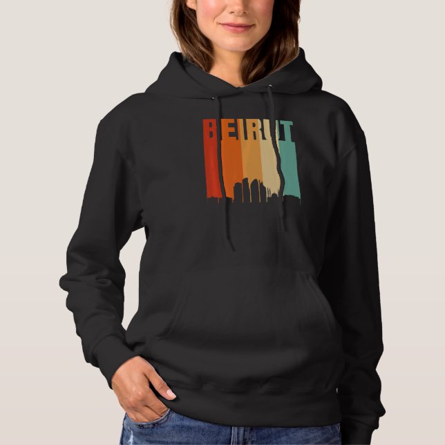 Beirut Skyline T Shirt (Framsida)