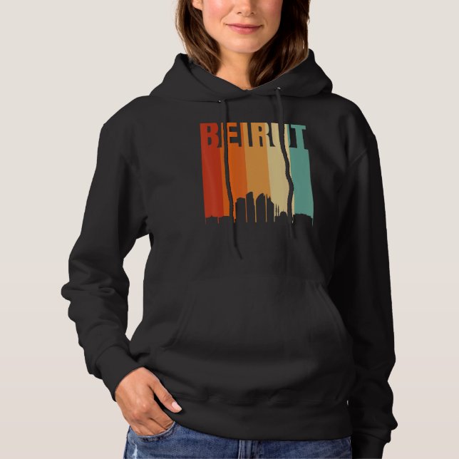 Beirut Skyline T Shirt (Framsida)