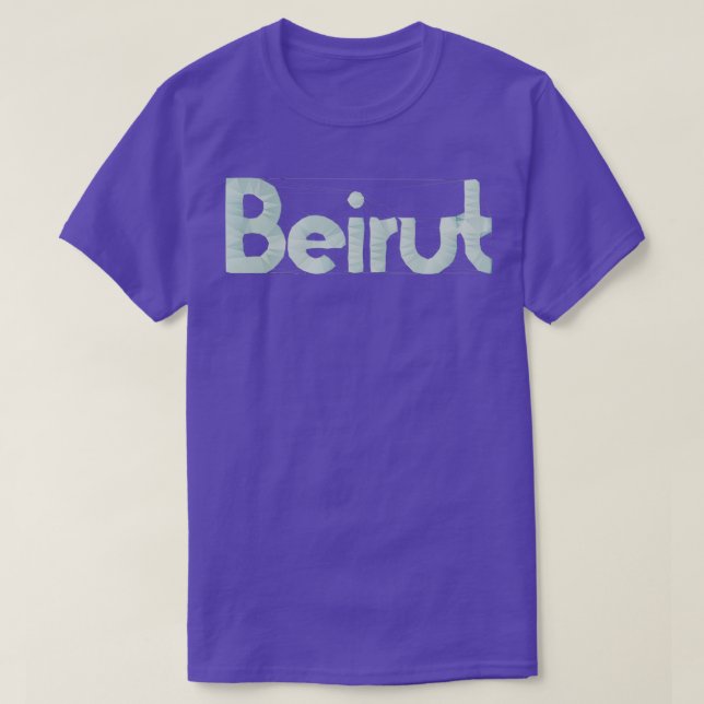 Beirut  t shirt (Design framsida)